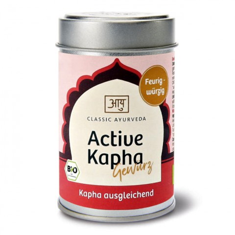 Stimulating spice mixture Active Kapha, Classic Ayurveda, organic, 50 g