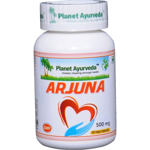 Пищевая добавка Arjuna, Planet Ayurveda, 60 капсул