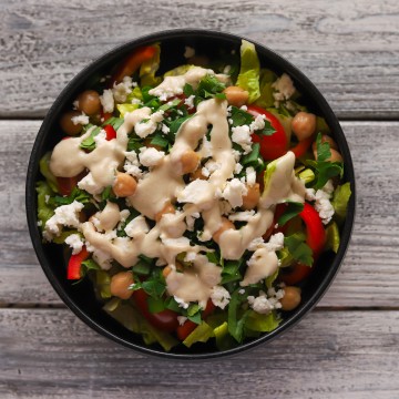 Tahini (sezamų sėklų pastos) padažas